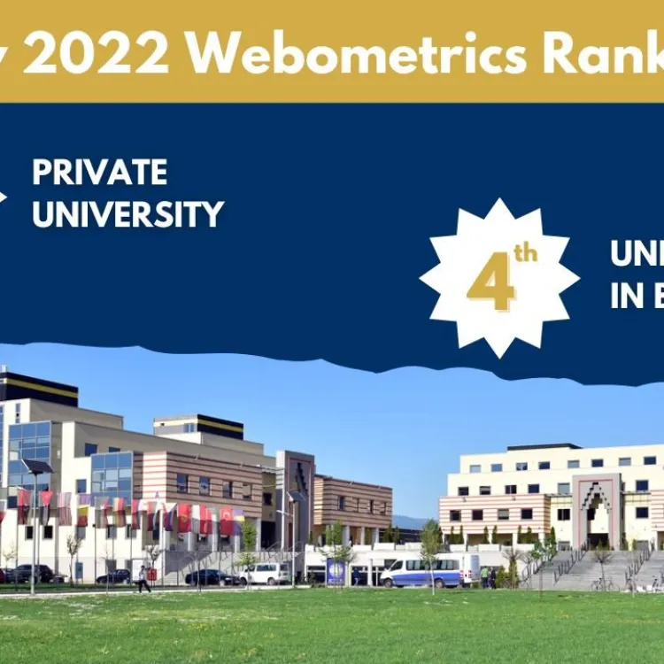 Temmuz 2023 Webometri Sıralaması: IUS, Bosna Hersek'teki En İyi Özel Üniversite Olarak Üst Konumunu Koruyor