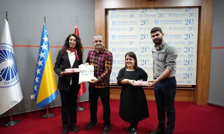 IUS Welcomes High School Students from Sarajevo and Istanbul for Educational Visit