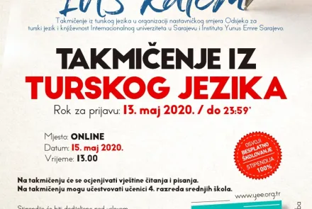 Takmičenje iz turskog jezika